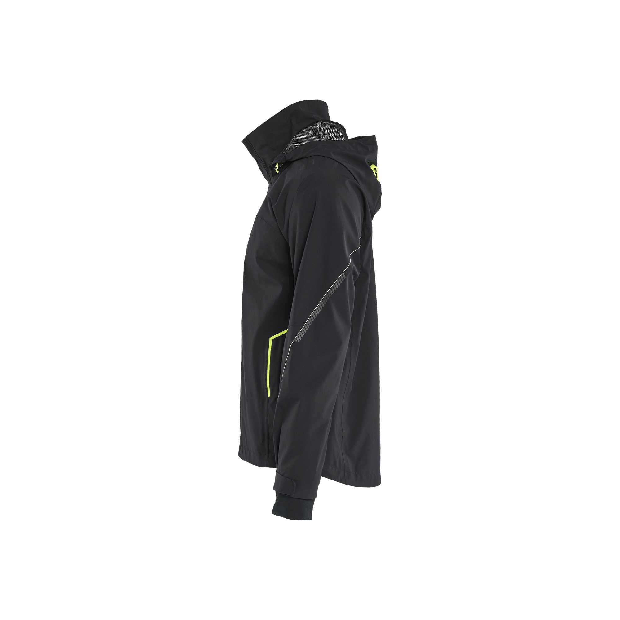 BLAKLADER 44831917 Shell Jacket Stretch Hi Vis Reflective Work Jacket MEN - Waterproof
